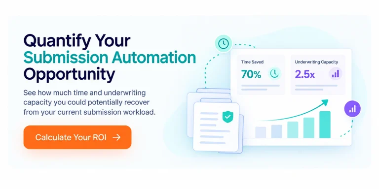 AI insurance submission processing software