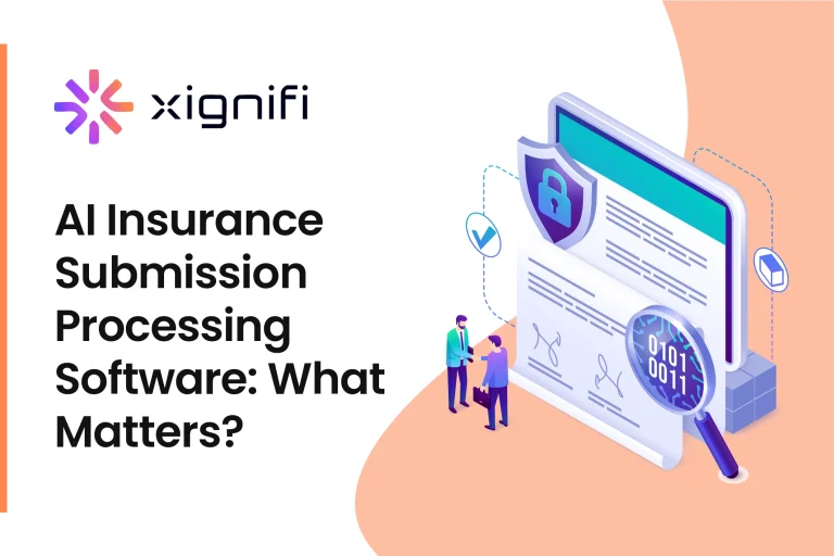 AI insurance submission processing software